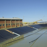 Línea de conducción principal, estaciones de bombeo y planta